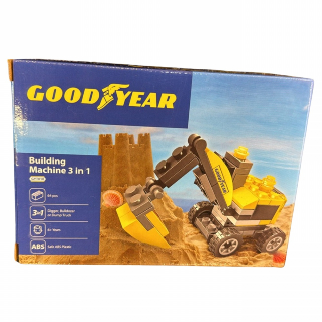 Goodyear licensed Lego - 3 in 1 - Building Machines