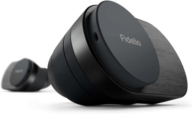 Philips Fidelio T1 Wireless Headphones, In-Ear, Black