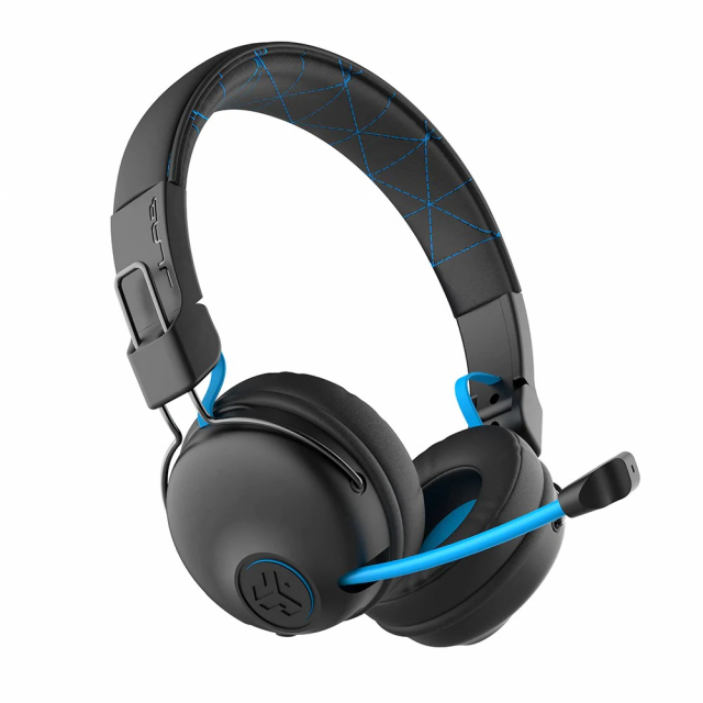 JLab Play Gaming Headset, Black & Blue