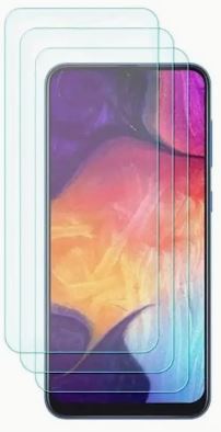 3-pack Screen protector Tempered glass 2.5D for Samsung Galaxy A20/A30/A30S/A50/A50s/M21/M31/A22 4G/A32 4G/A33 5G/A34 5G