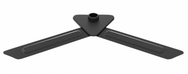 Cepter Desk stand for an expandable Cepter screen mounting system