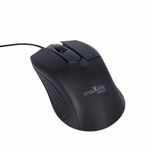 Maxlife Home Office MXHM-01 optical mouse 1000 DPI 1.2 m black
