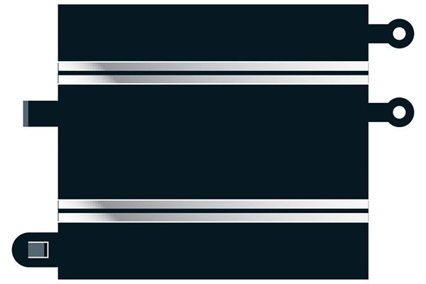 Scalextric 2st Classic till Sport spårkonvertering 175mm