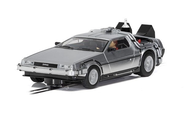 Scalextric DeLorean från Back to the Future 2