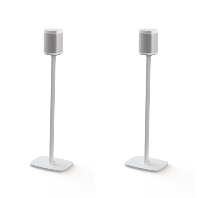 FLEXSON Floor Stand SONOS ONE/PLAY:1 White Pair