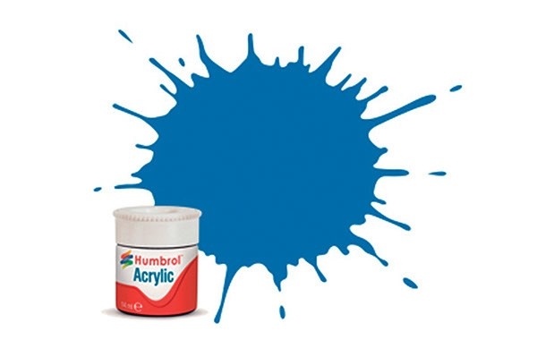 Acrylic paint baltic blue 14ml - Metal-replacemen
