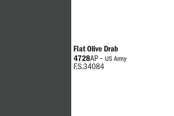 Italeri Flat Olive Drab US Army, 20ml