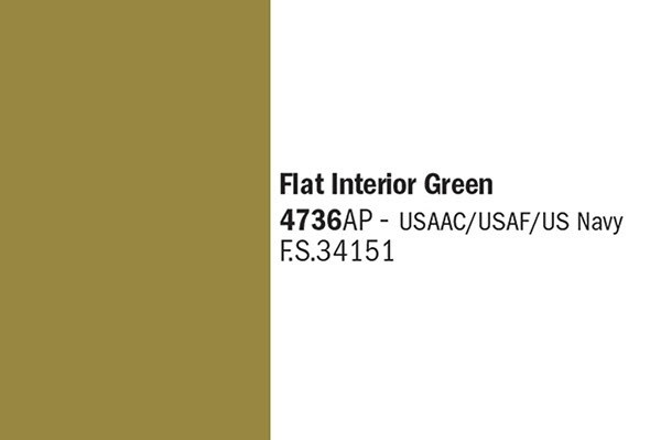 Italeri Flat Interior Green, 20ml