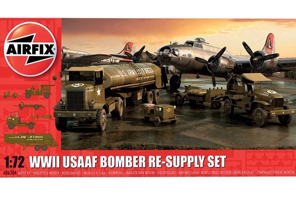 Airfix USAAF 8TH Airforce Bomber Resupply Set