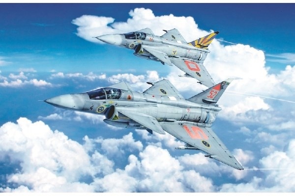 Italeri 1:48 SAAB JA 37 Jaktviggen