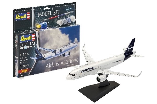 Revell 1:144 Model Set Airbus A320 Neo 