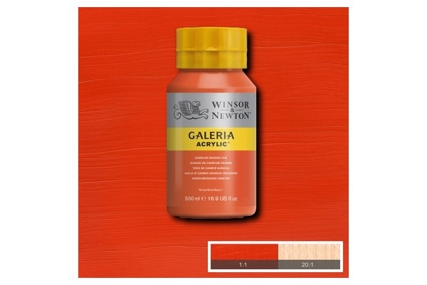 Galeria Acrylic 500Ml Cadmium Orange Hue 090
