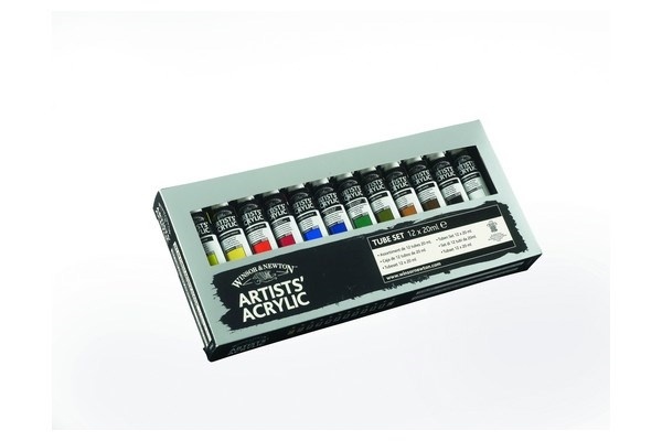 PROFESSIONAL ACRYLIC COLOUR Starter set 12x20 ml