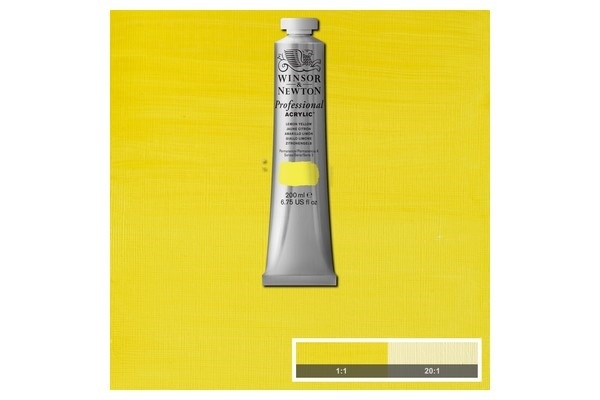 Prof Acrylic 200ML LEMON YELLOW 346