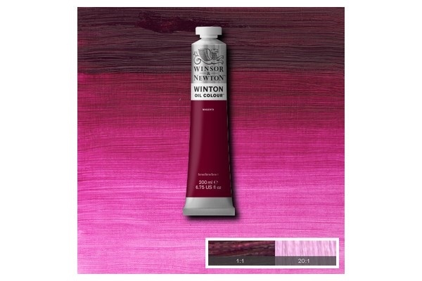 WINTON OIL COL 200 ml Magenta (28) 380