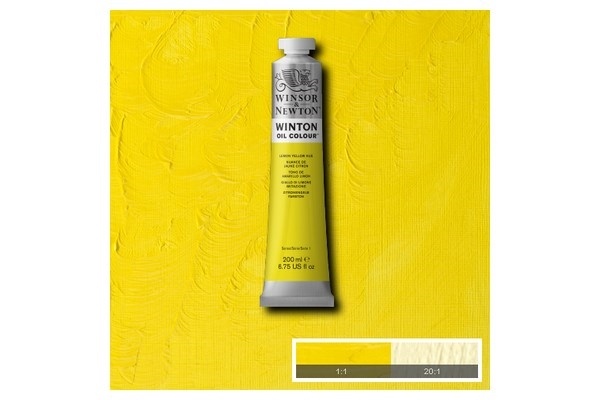 WINTON OIL COL 200 ml Lemon yellow hue (26) 346
