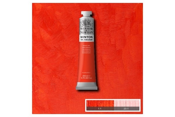 WINTON OIL COL 200 ml Scarlet lake (38) 603