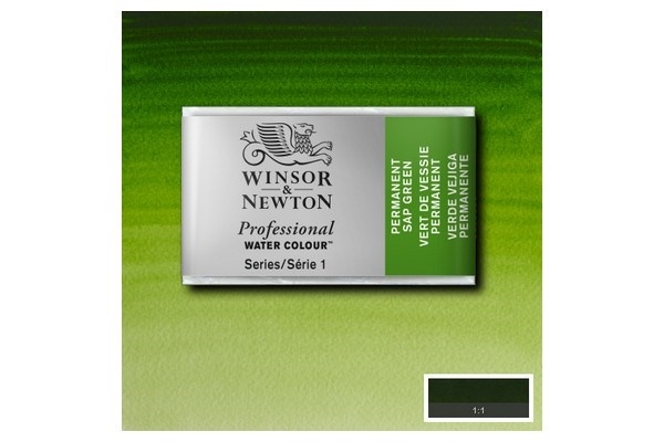Prof Water Colour Pan/W Perm Sap Green 503