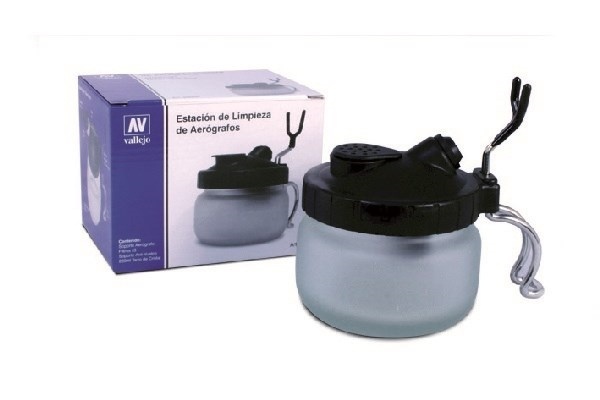 Rengöringsbehållare till Airbrush