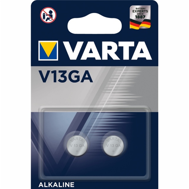 Varta V13GA / LR44 1,5V Batteri 2-pa
