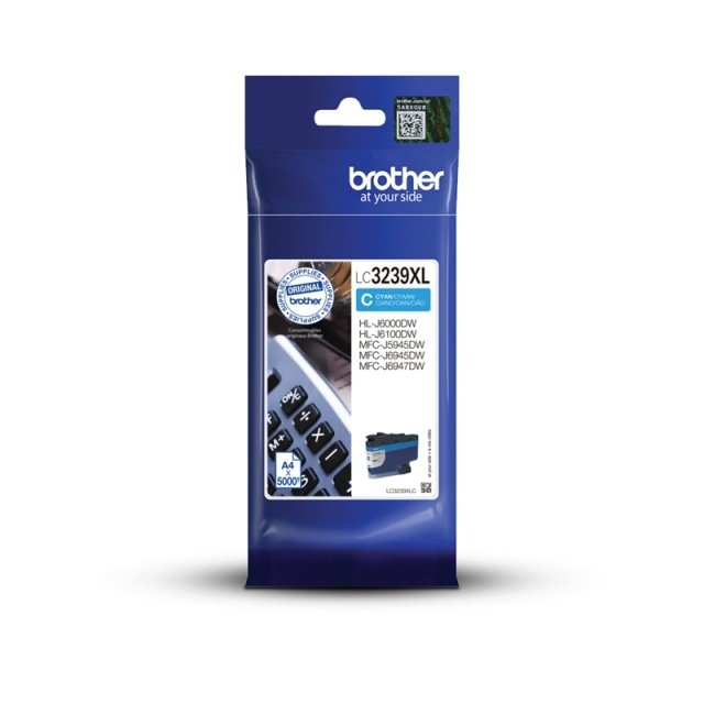 Brother LC-3239XLC bläckpatroner 1 styck Original Hög (XL) avkastning Cyan