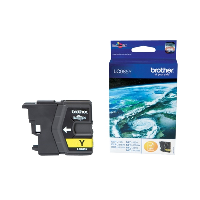 Brother Ink LC985Y LC-985 Yellow