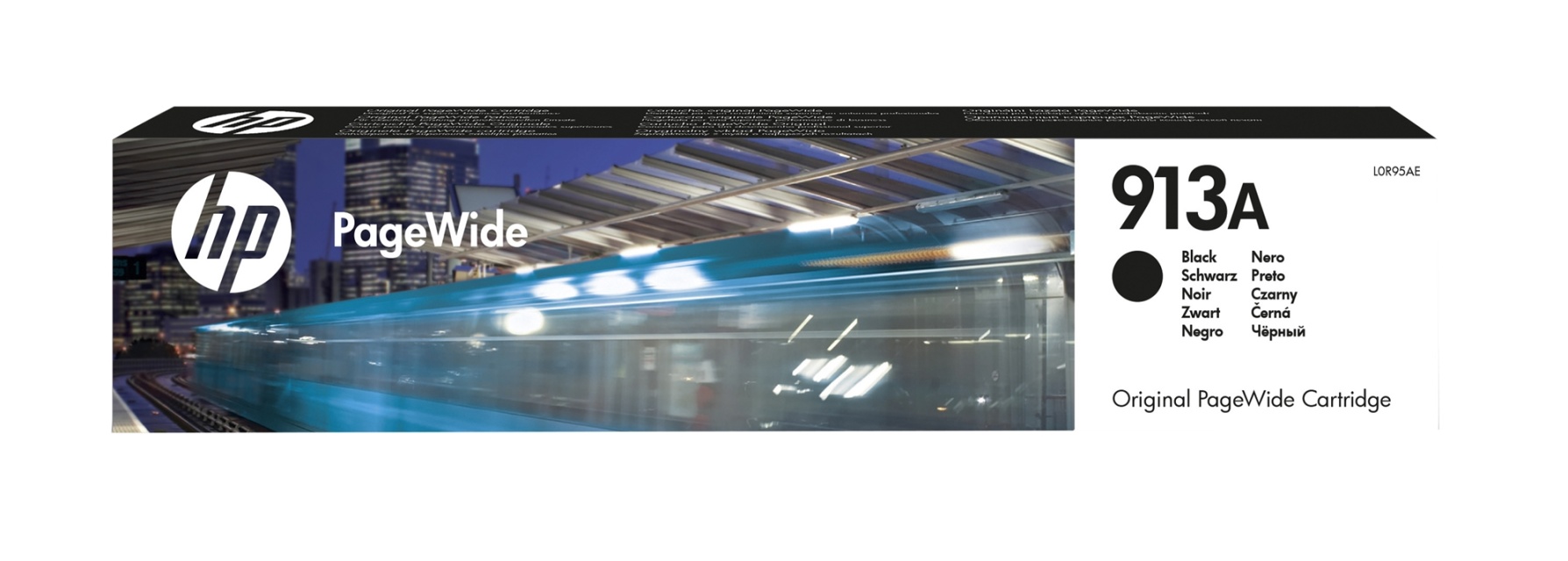 HP 913A bläckpatroner Original Standardavkastning Svart