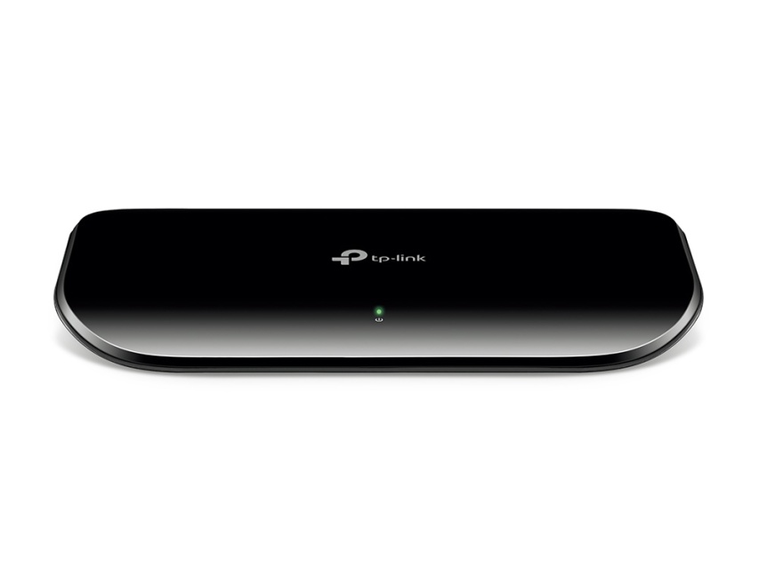 TP-LINK TL-SG1008D Ohanterad Gigabit Ethernet (10/100/1000) Svart