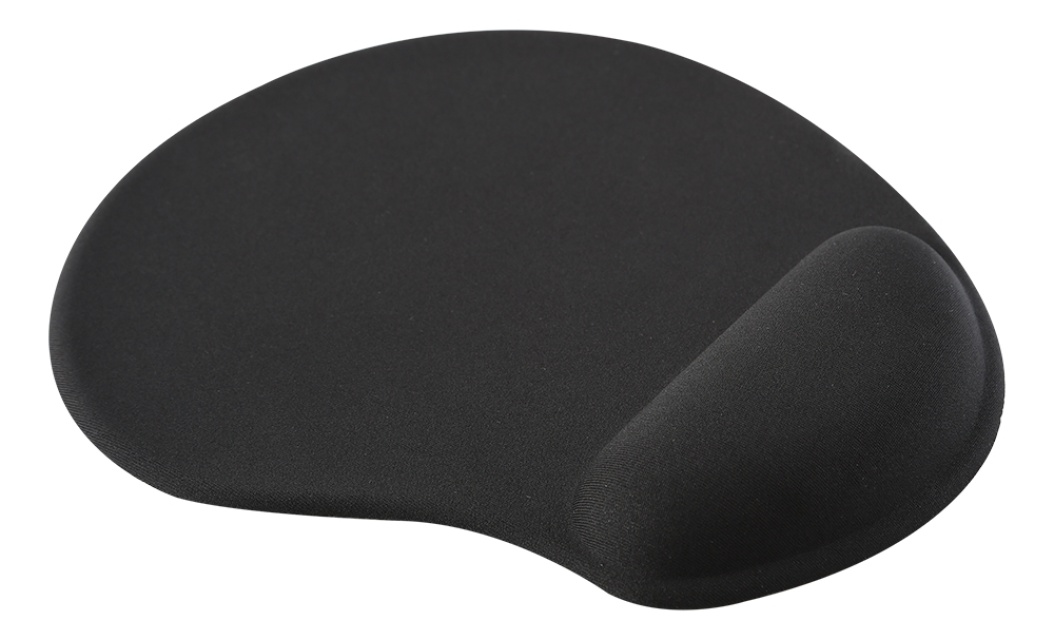 DELTACO OFFICE Gel mouse pad, black