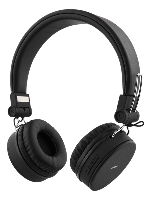 STREETZ Foldable on-ear BT headset, 3.5 mm, blackSTREETZ Foldable on-e