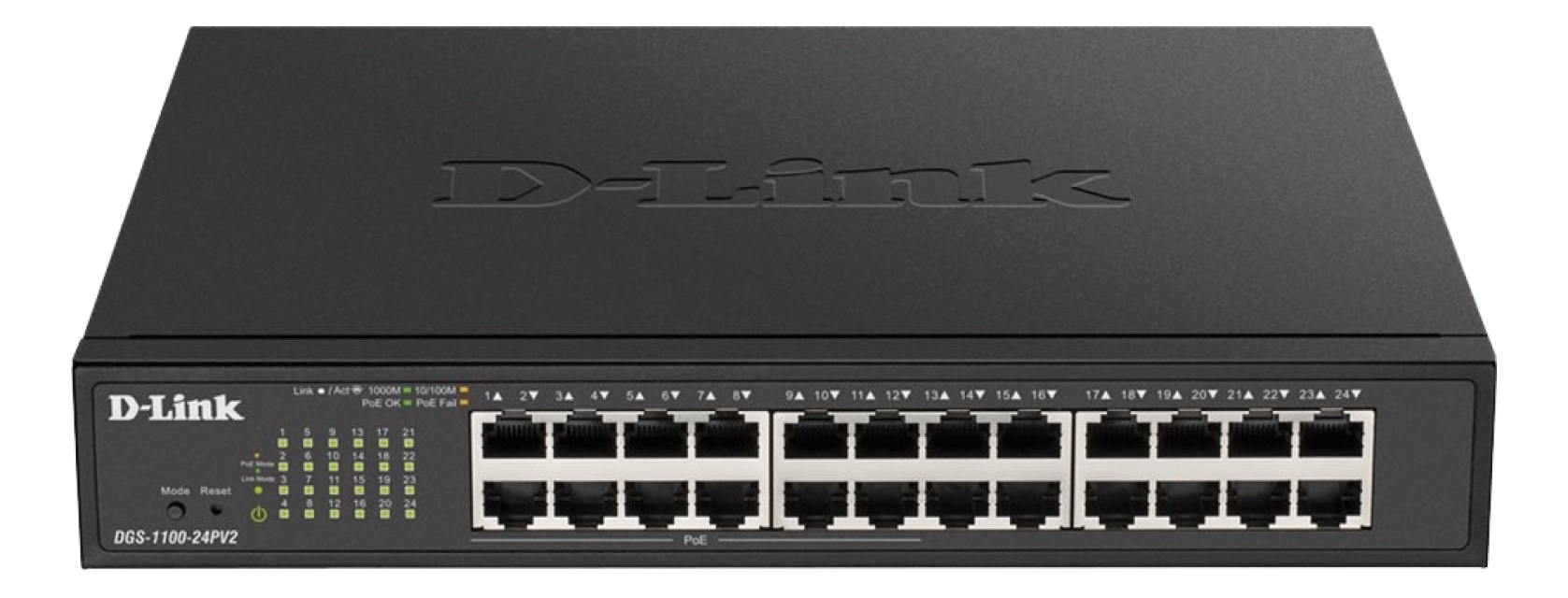 D-Link 24-Port PoE Gigabit Smart Managed Switch