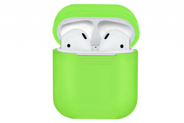 Silicone protective case for Apple Airpods, Green