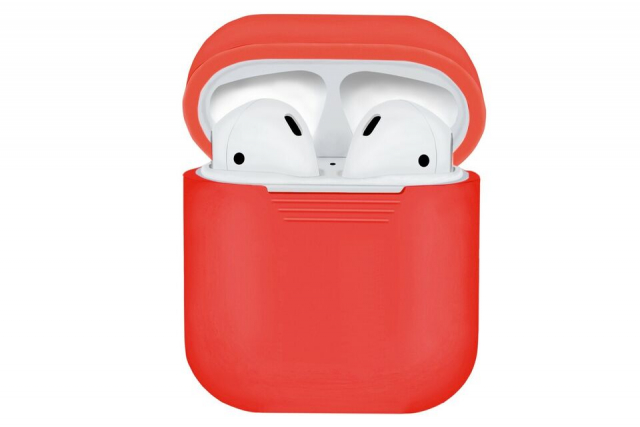 Silicone protective case for Apple Airpods, Red