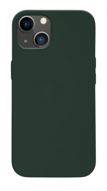 Magsafe Silicone case for Iphone 14, Dark green