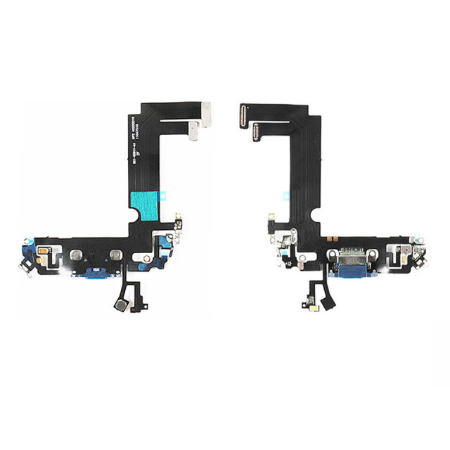 Charging connector with flex for iPhone 12 Mini, Blue