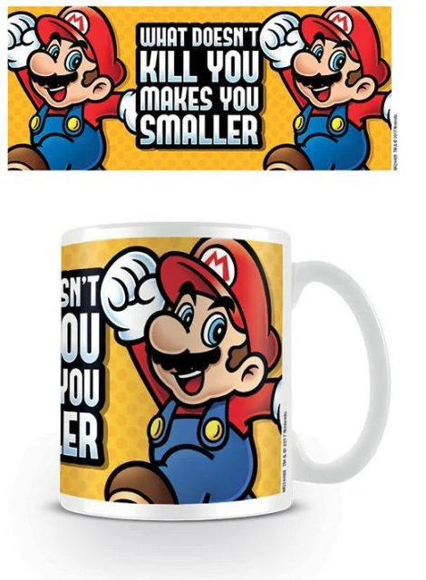 Mug Super Mario "Makes you smaller"