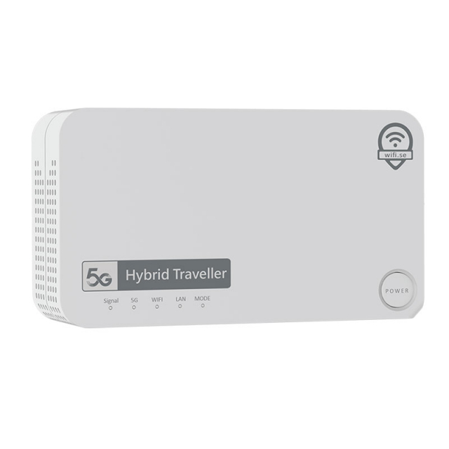 5G Hybrid Traveler Portable Wifi Router for SIM and eSIM