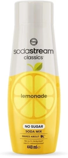 Sodastream Lemonade No Sugar 440ml, Provides about 9 liters of finished drink