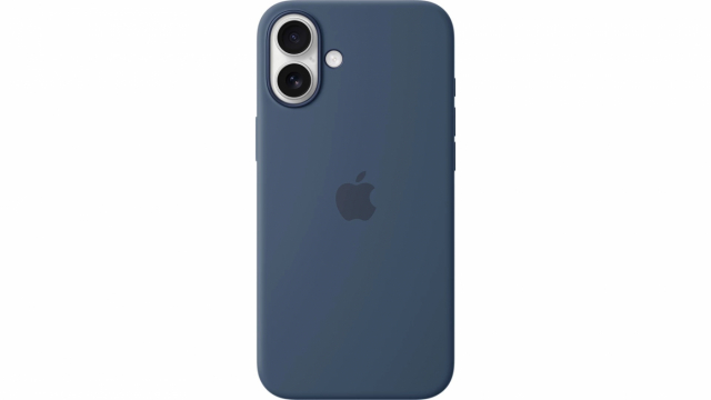 Apple iPhone 16 Plus Silicone Case with MagSafe - Denim