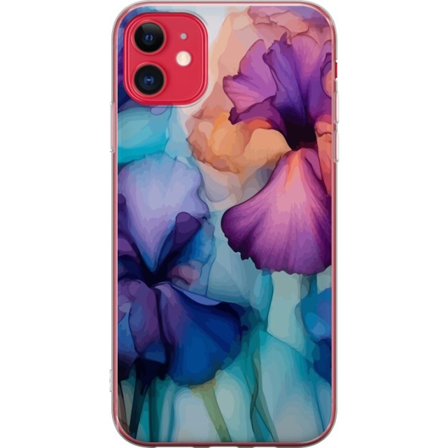 Mobile case for Apple iPhone 11 with Magical flowers design