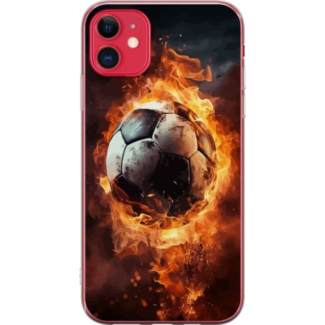 Mobile case for Apple iPhone 11 with Football design