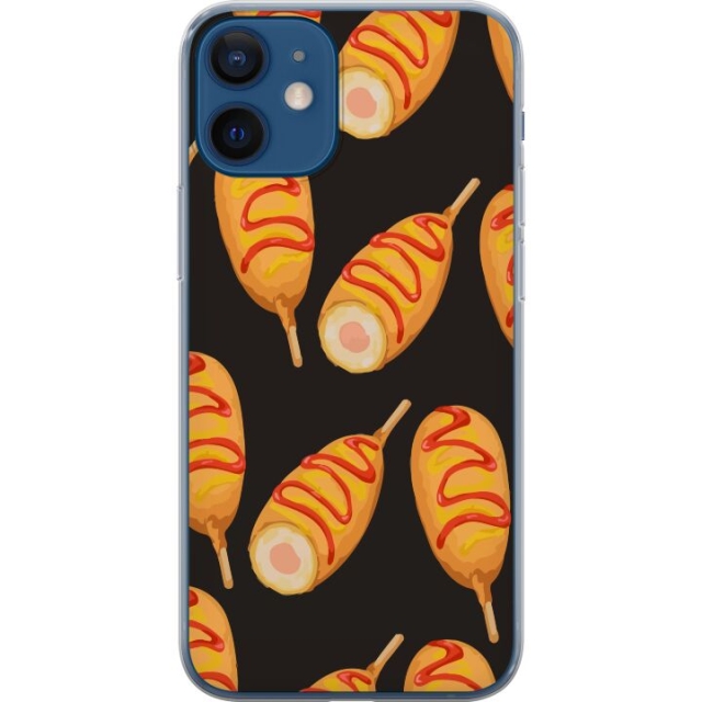 Mobile case for Apple iPhone 12 with Chicken drumstick design