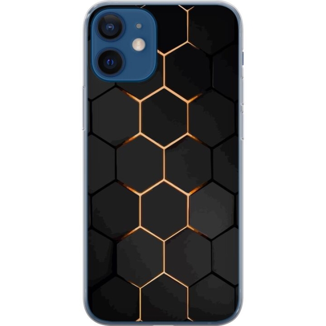 Mobile case for Apple iPhone 12 with Luxurious Pattern design