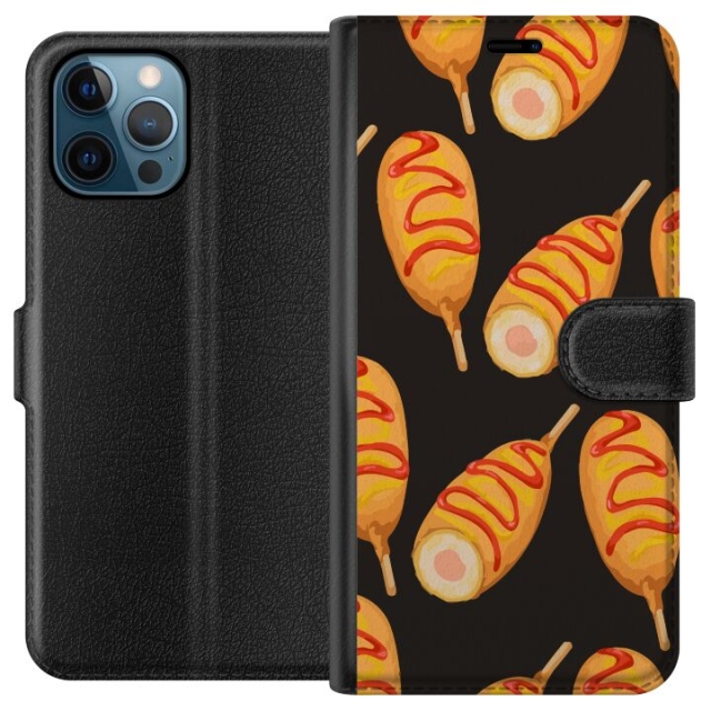 Wallet case for Apple iPhone 12 Pro with Chicken drumstick design