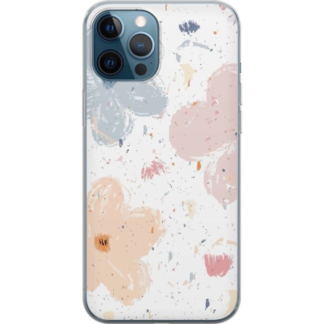 Mobile case for Apple iPhone 12 Pro with Flowers design
