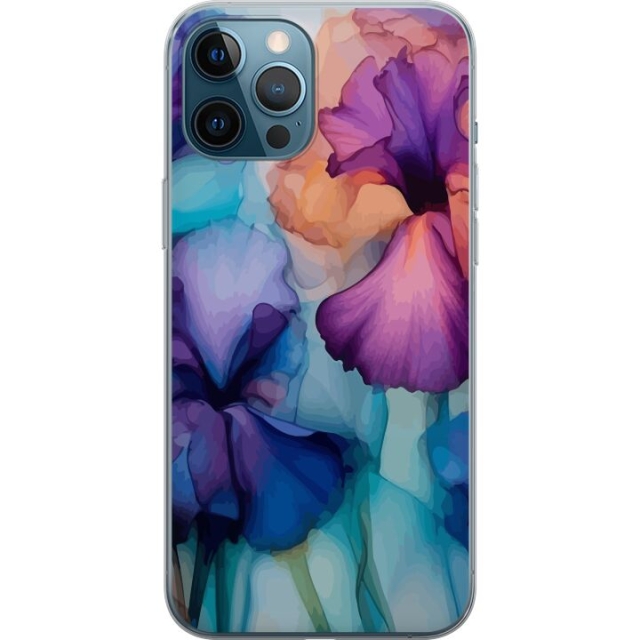 Mobile case for Apple iPhone 12 Pro Max with Magical flowers design