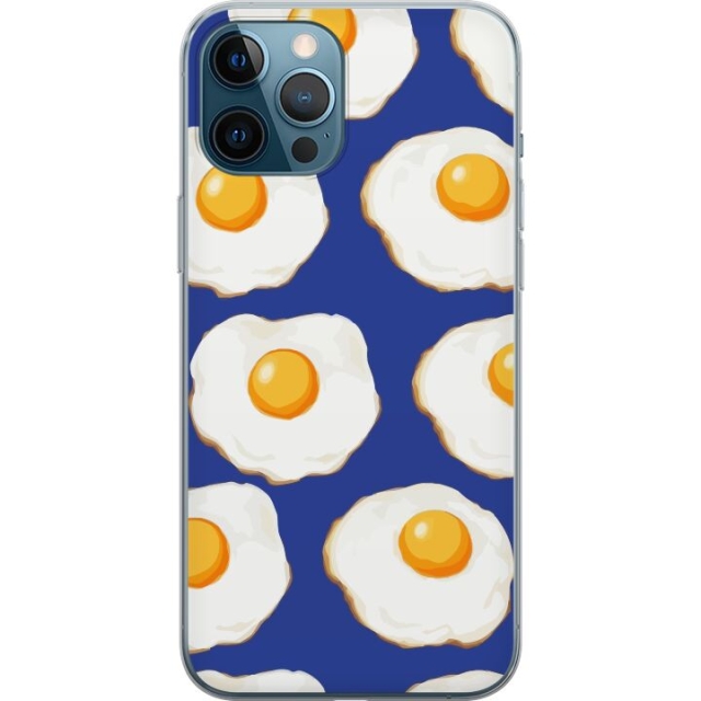 Mobile case for Apple iPhone 12 Pro Max with Fried eggs design