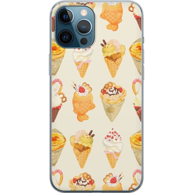 Mobile case for Apple iPhone 12 Pro Max with Glassy design