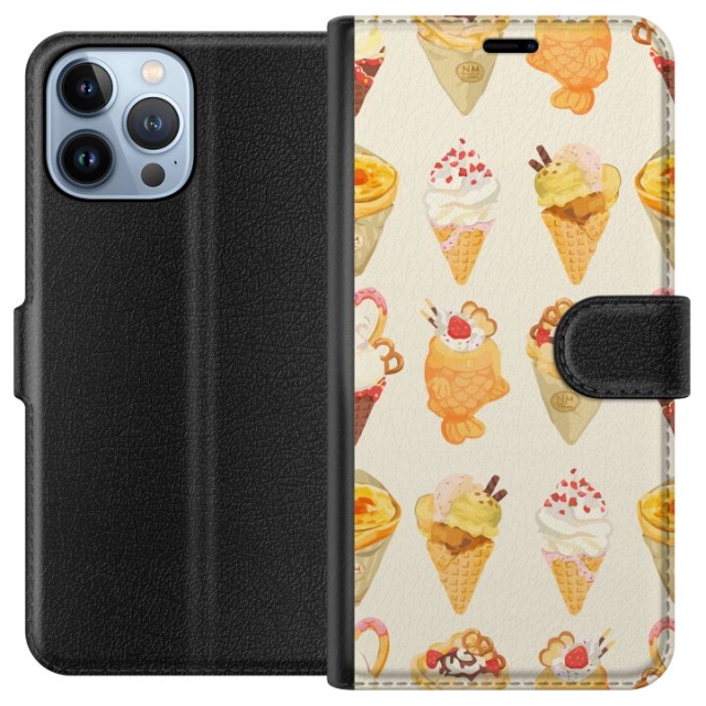 Wallet case for Apple iPhone 13 Pro Max with Glassy design