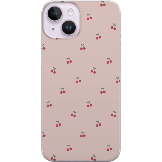 Mobile case for Apple iPhone 14 with Cherry design